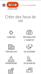 Mobile Screenshot of dv-construction.fr